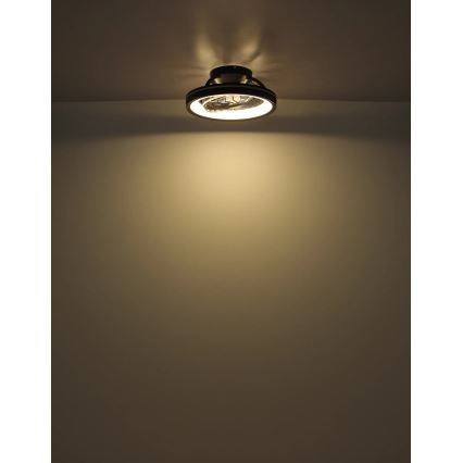 Globo - LED RGB Prigušivi stropni ventilator LED/40W/230V 2700-6500K + Daljinski upravljač
