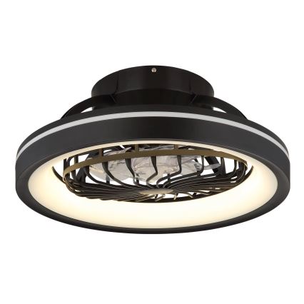 Globo - LED RGB Prigušivi stropni ventilator LED/40W/230V 2700-6500K + Daljinski upravljač
