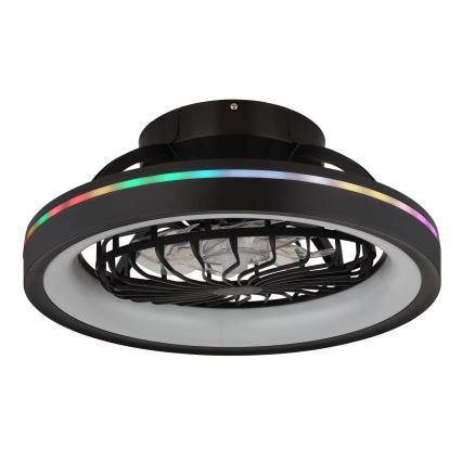 Globo - LED RGB Prigušivi stropni ventilator LED/40W/230V 2700-6500K + Daljinski upravljač