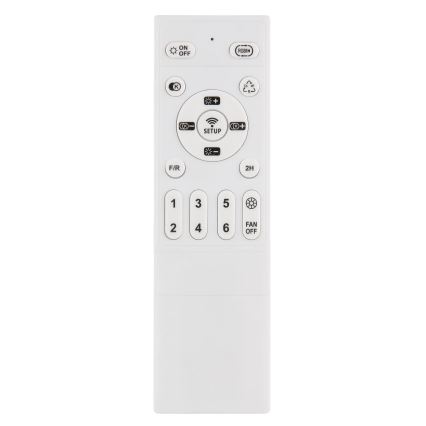 Globo - LED RGB Prigušivi stropni ventilator LED/40W/230V 2700-6500K + Daljinski upravljač