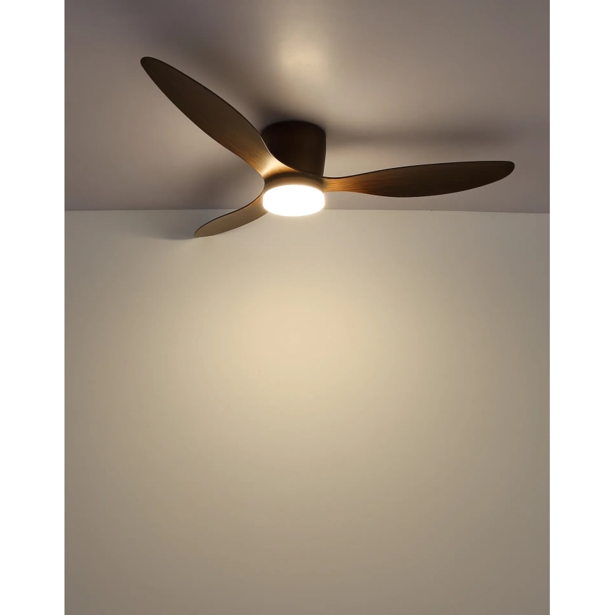 Globo - LED prigušiva plafonski ventilator LED/20W/230V 3000-6500K + daljinsko upravljanje