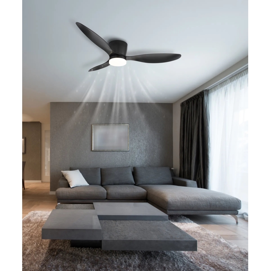 Globo - LED prigušiva stropni ventilator LED/20W/230V 3000-6500K + daljinski upravljač