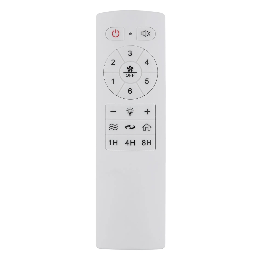 Globo - LED prigušiva stropni ventilator LED/20W/230V 3000-6500K + daljinski upravljač