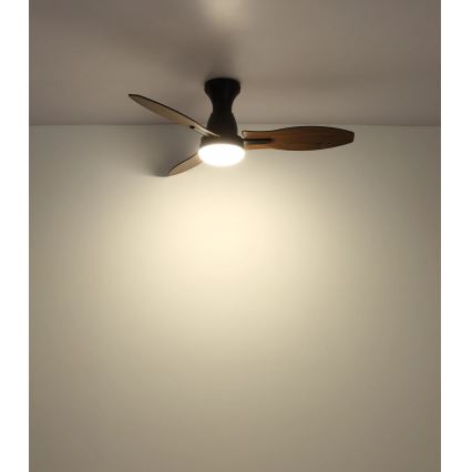Globo - LED Prigušivi plafonski ventilator LED/22W/230V 3000/4500/6000K + Daljinski upravljač