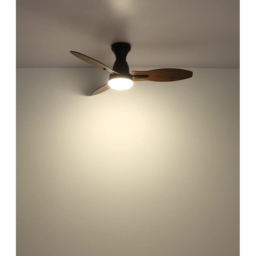Globo - LED Prigušivi plafonski ventilator LED/22W/230V 3000/4500/6000K + Daljinski upravljač