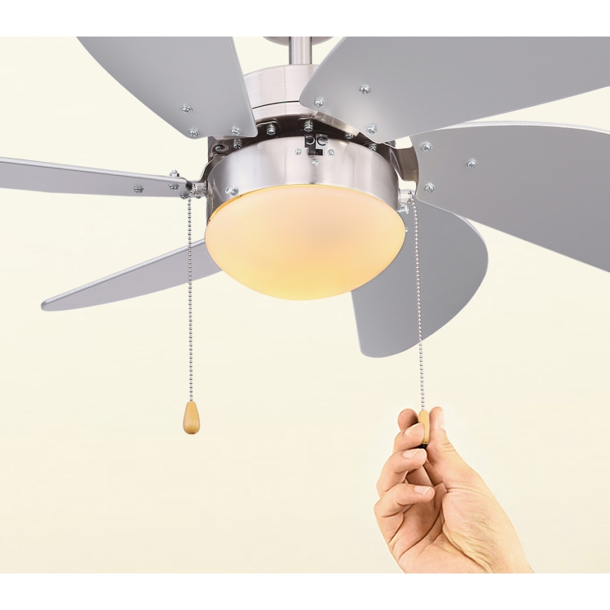 Globo - Plafonski ventilator 1xE14/60W/230V
