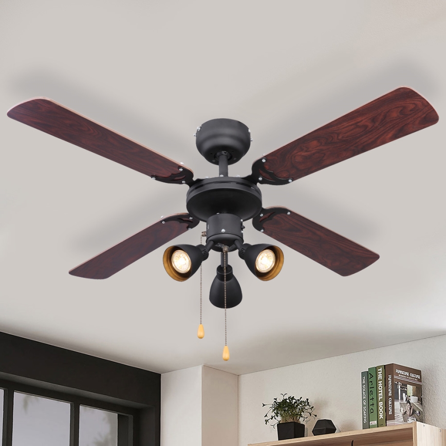 Globo - Plafonski ventilator 3xGU10/50W/230V