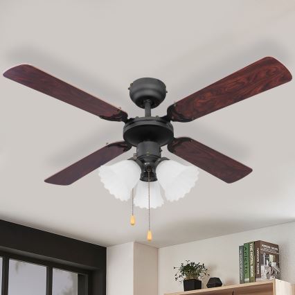 Globo - Plafonski ventilator 3xE27/60W/230V