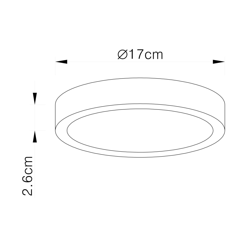 Globo - LED Plafonjera LED/22W/230V