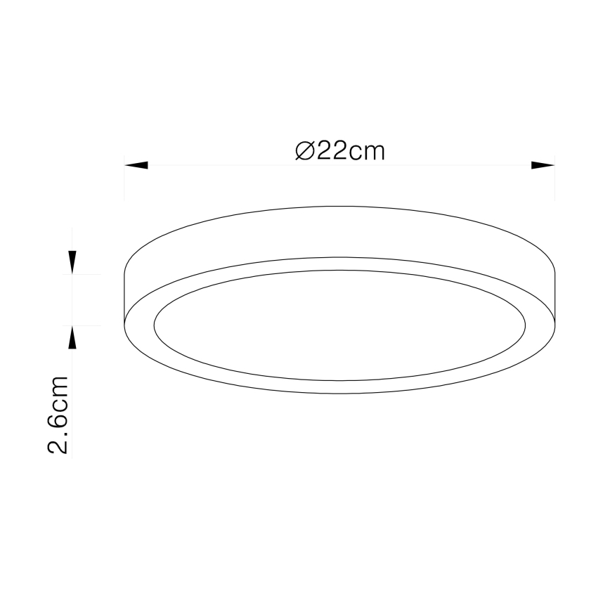 Globo - LED Plafonjera LED/28W/230V