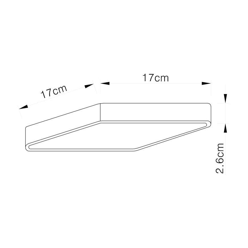 Globo 12367-22 - LED Plafonjera VITOS LED/22W/230V