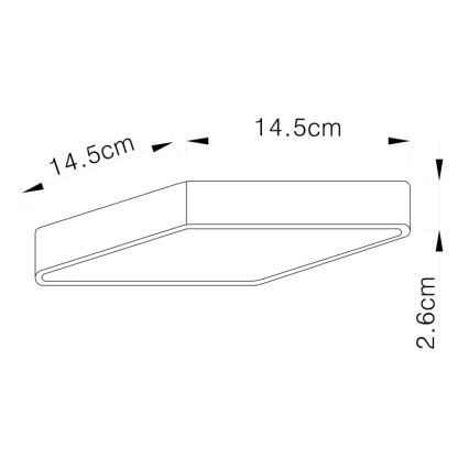 Globo - LED Plafonjera LED/15W/230V