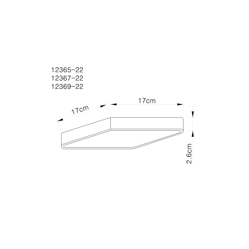 Globo - LED Plafonjera LED/22W/230V
