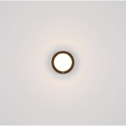 Globo - LED punjiva dodirna zidna svetiljka LED/1,2W/3,7V prečnik 15 cm 1800 mAh crna