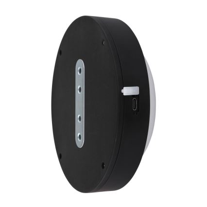 Globo - LED punjiva dodirna zidna svetiljka LED/1,2W/3,7V prečnik 15 cm 1800 mAh crna