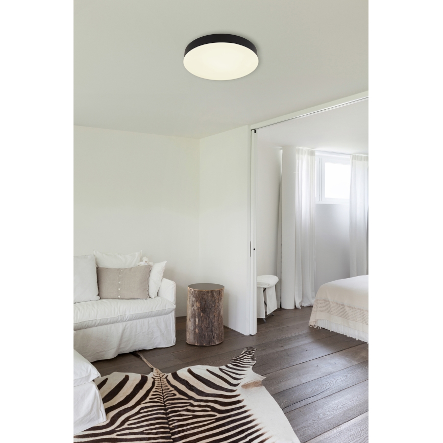 Globo - LED Plafonjera LED/24W/230V 3000K/4000K/6500K pr. 30 cm crno