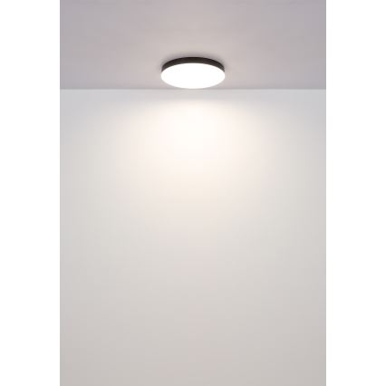 Globo - LED Plafonjera LED/24W/230V 3000K/4000K/6500K pr. 30 cm crno