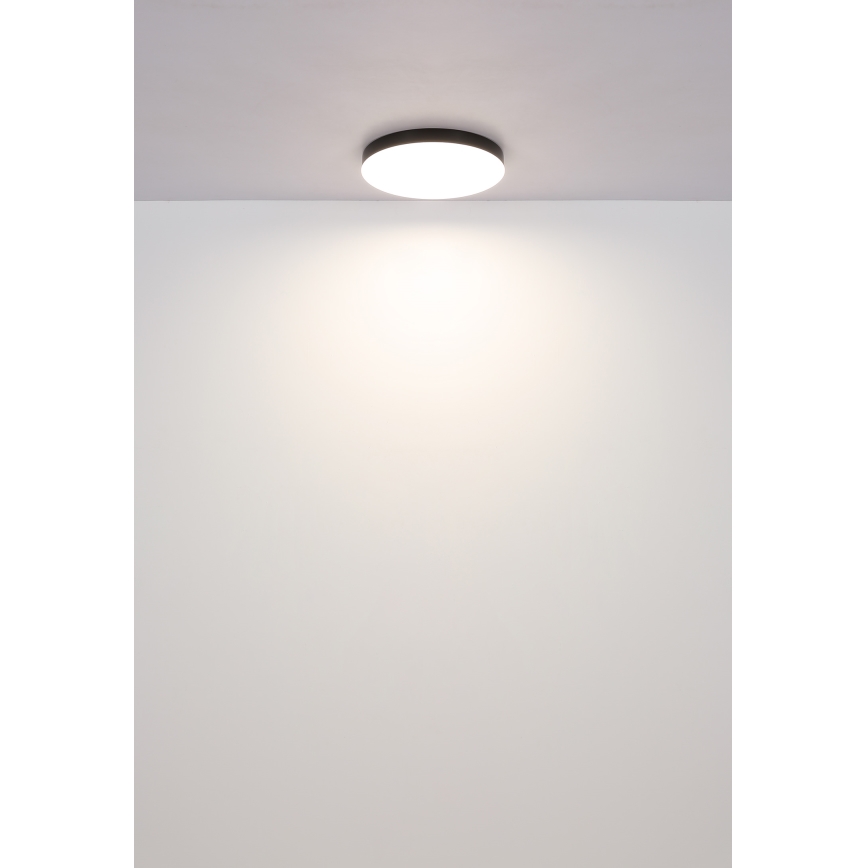 Globo - LED Plafonjera LED/24W/230V 3000K/4000K/6500K pr. 30 cm crno