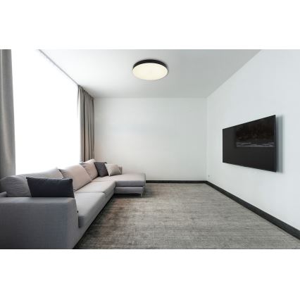 Globo - LED Plafonjera LED/36W/230V 3000K/4000K/6500K pr. 40 cm crno