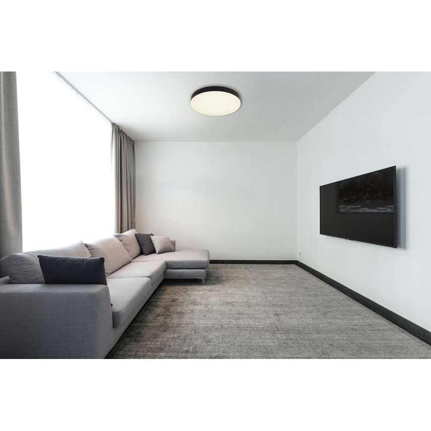 Globo - LED Plafonjera LED/36W/230V 3000K/4000K/6500K pr. 40 cm crno