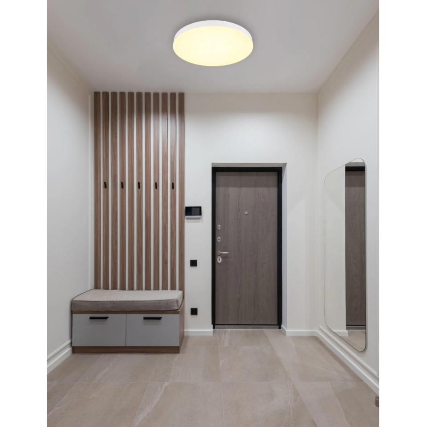 Globo - LED Plafonjera LED/50W/230V 3000K/4000K/6500K pr. 50 cm bela
