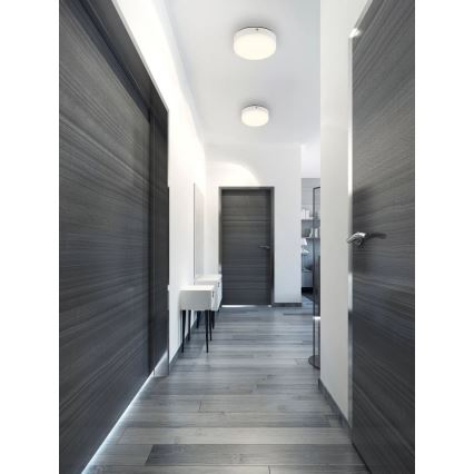 Globo - LED Plafonjera LED/8W/230V 4000K pr. 12 cm bela