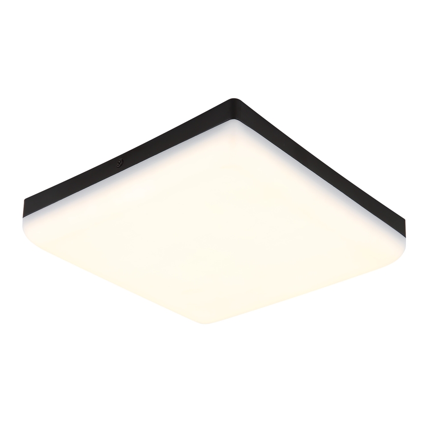 Globo - LED Plafonjera LED/12W/230V 4000K 22x22 cm crno