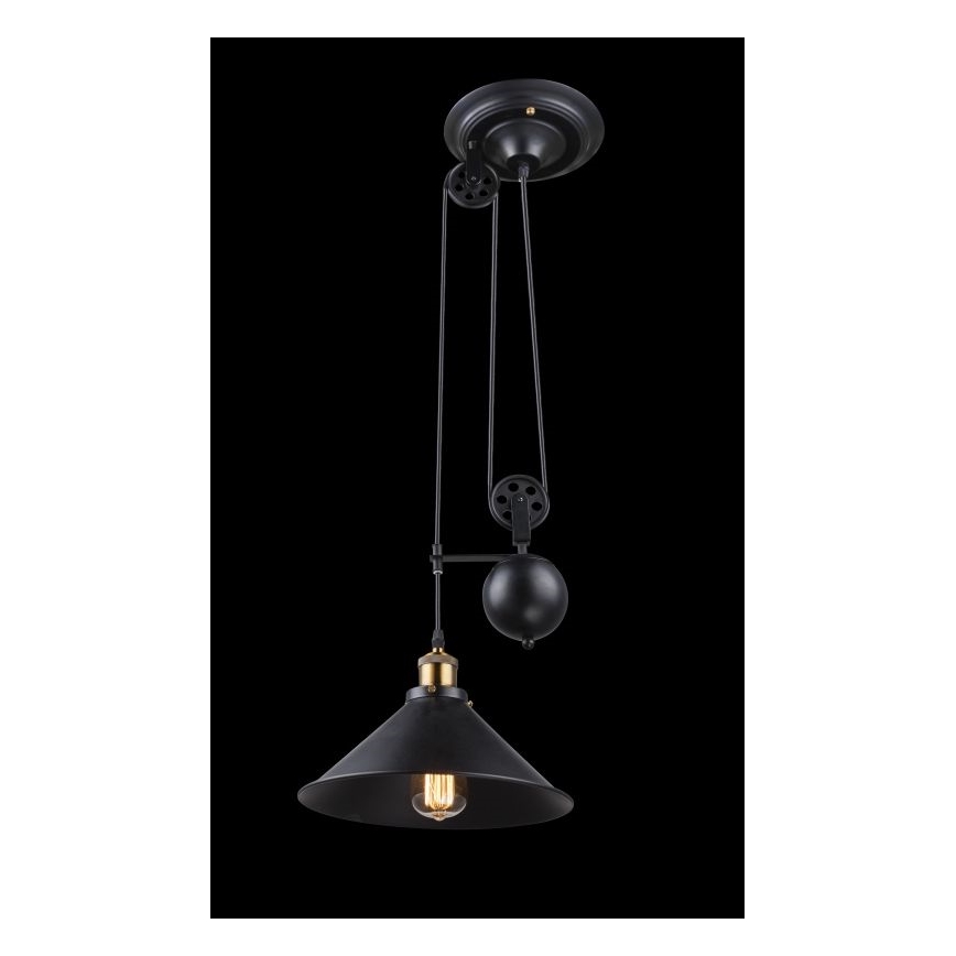 Globo - Luster na sajli 1xE27/60W/230V