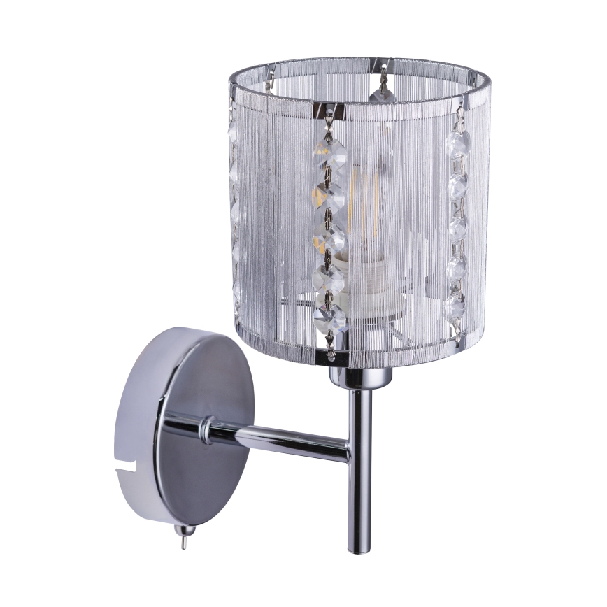 Globo - Zidna lampa 1xE14/40W/230V mat krom