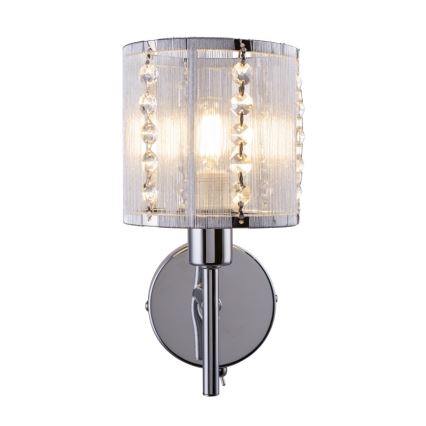 Globo - Zidna lampa 1xE14/40W/230V mat krom