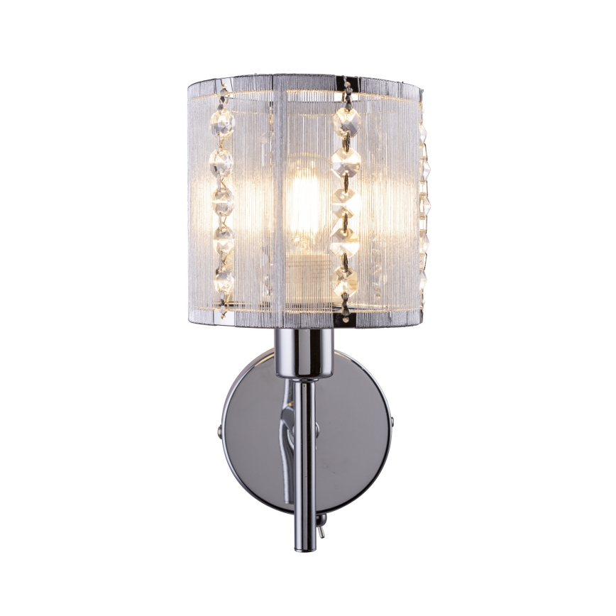 Globo - Zidna lampa 1xE14/40W/230V mat krom