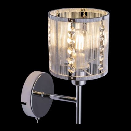 Globo - Zidna lampa 1xE14/40W/230V mat krom
