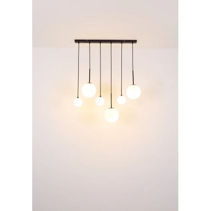 Globo - Luster na sajli 3xE27/9W/230V + 3xG9/5W