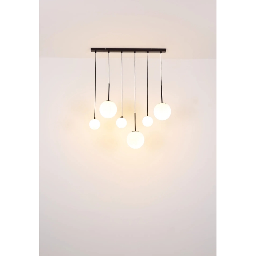 Globo - Luster na sajli 3xE27/9W/230V + 3xG9/5W