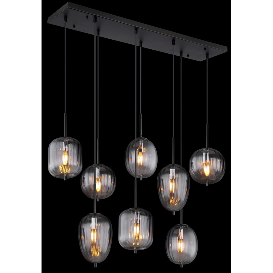 Globo - Luster na sajli 8xE14/40W/230V