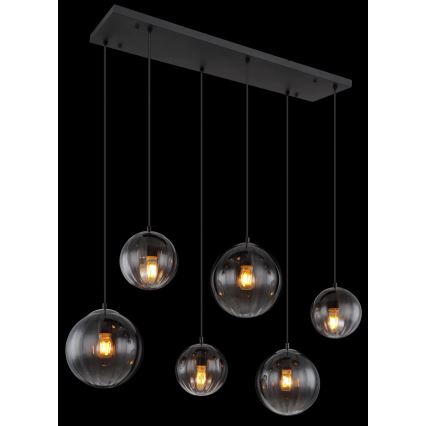 Globo - Luster na sajli 6xE27/60W/230V