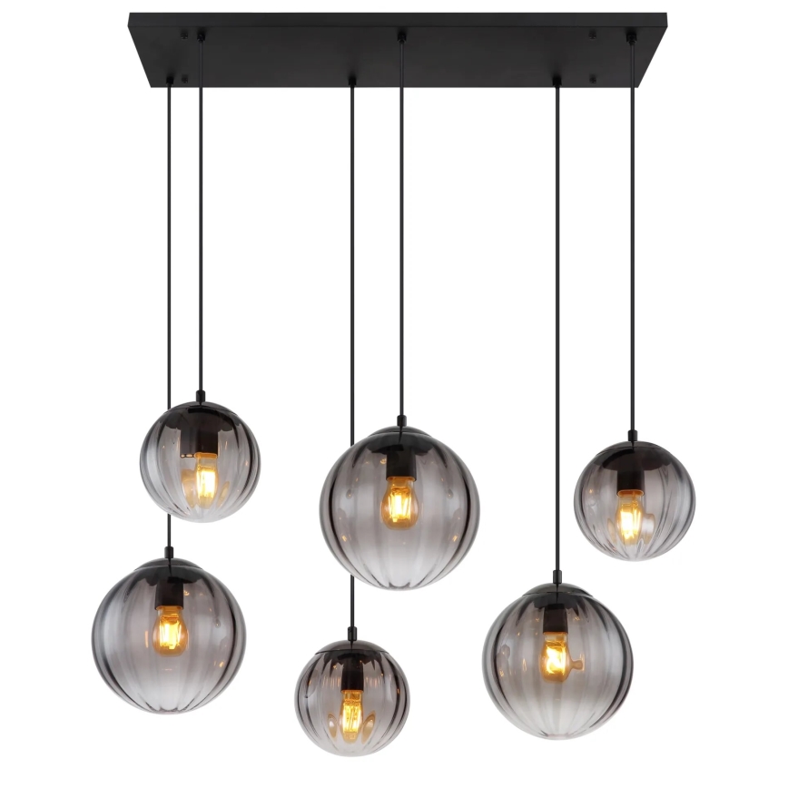 Globo - Luster na sajli 6xE27/60W/230V