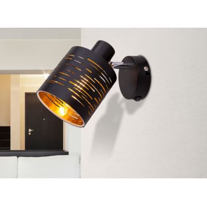 Globo 15342-1 - Zidna lampa TUNNO 1xE14/15W/230V
