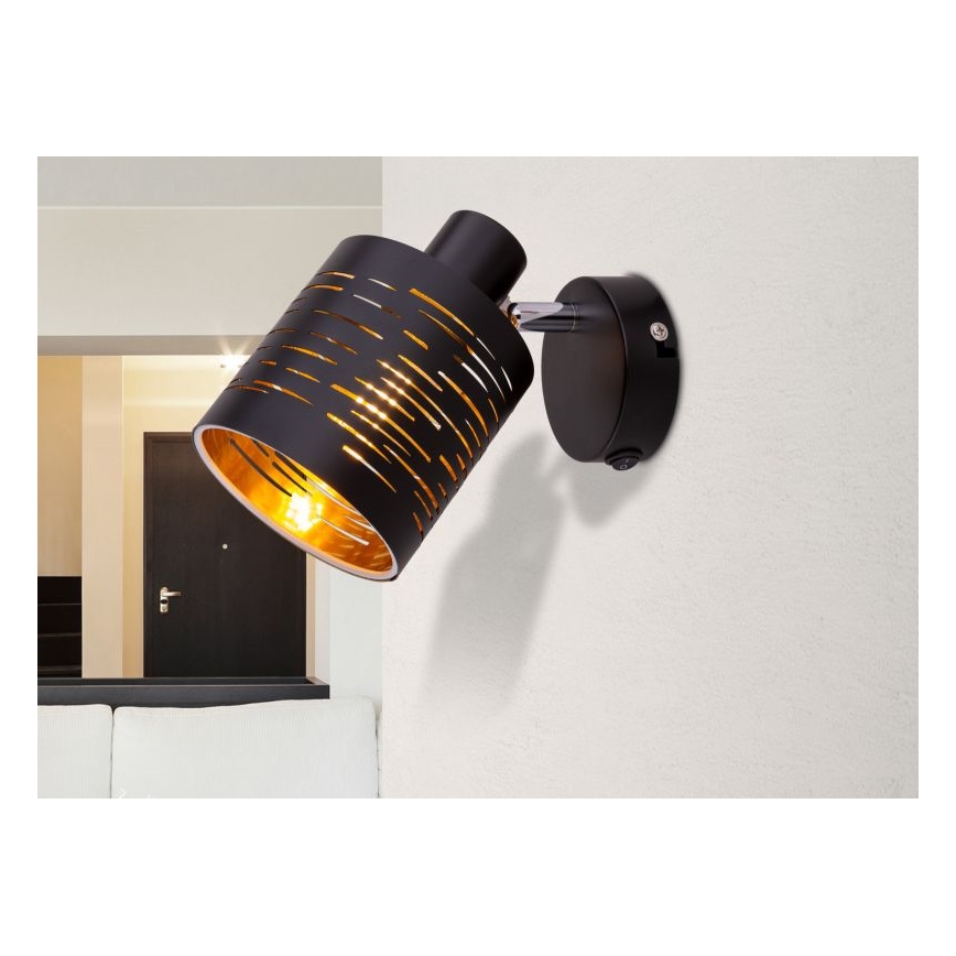 Globo 15342-1 - Zidna lampa TUNNO 1xE14/15W/230V