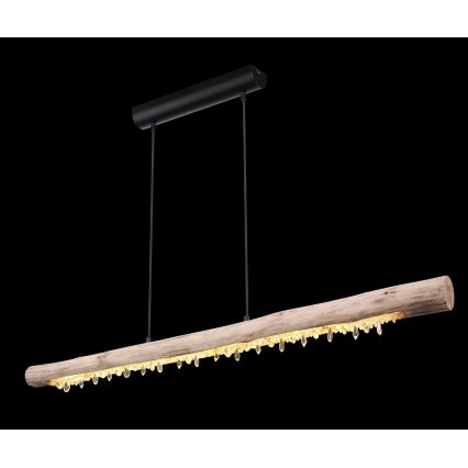 Globo 15354-20 - LED prigušiva luster na sajli FELICITAS LED/25W/230V bež