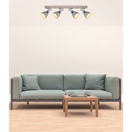 Globo - Reflektorska lampa 4xE27/60W/230V jela