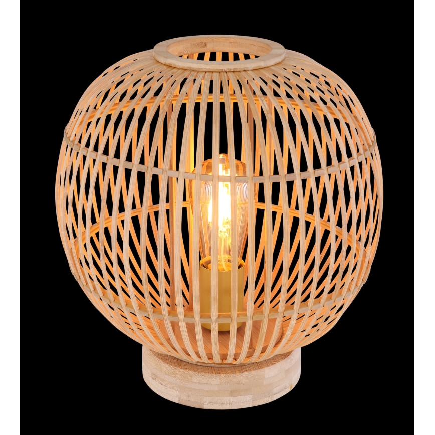 Globo - Stona lampa 1xE27/60W230V bambus