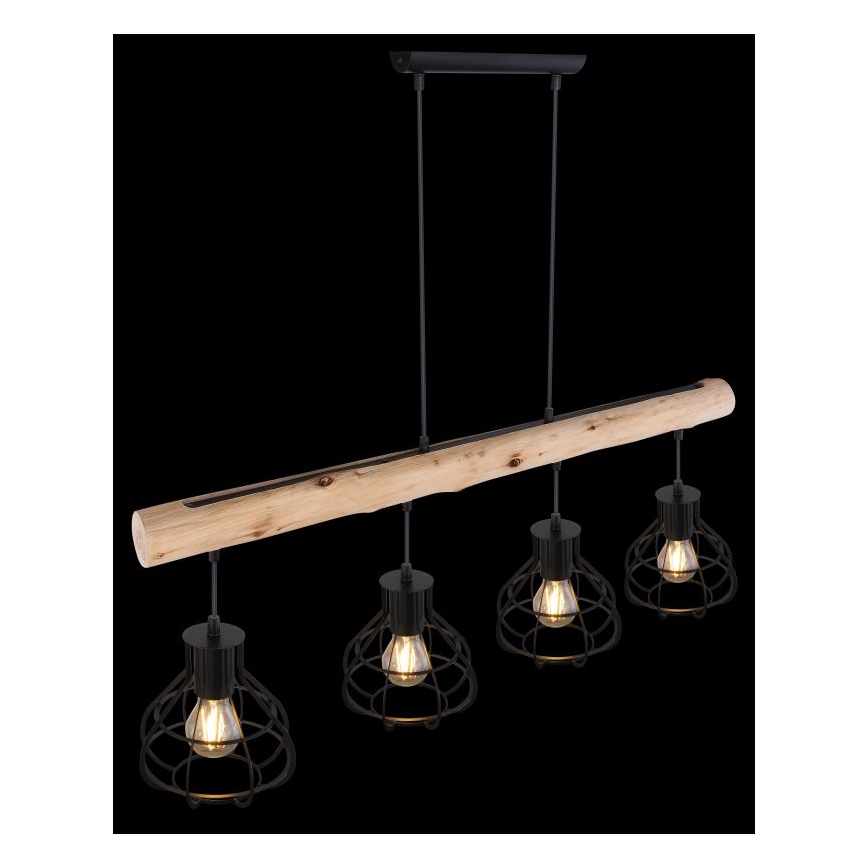 Globo - Luster na sajli 4xE27/60W/230V