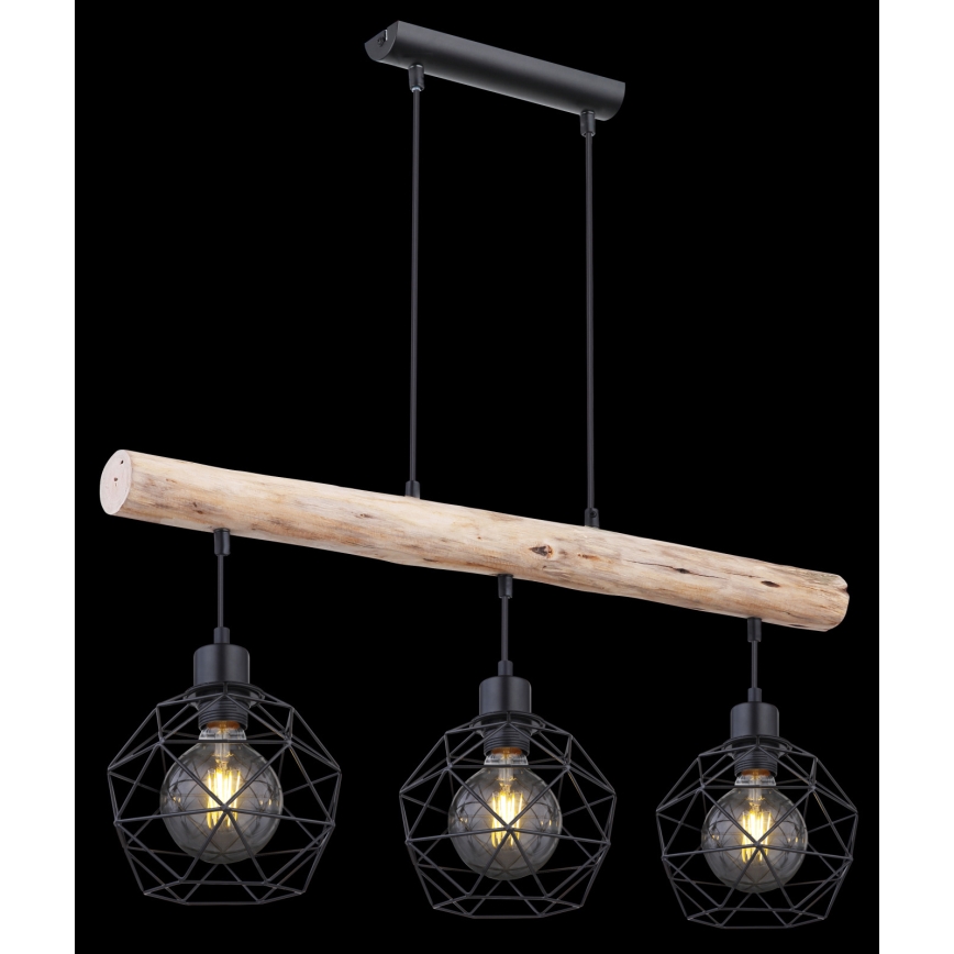 Globo - Luster na sajli 3xE27/60W/230V