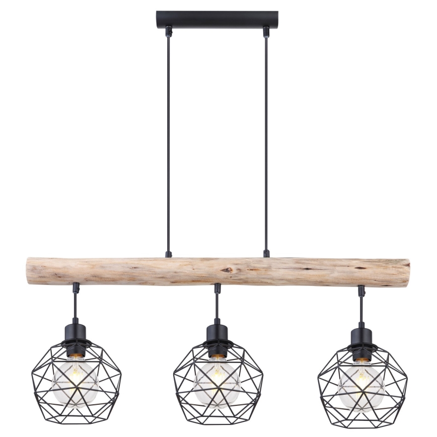 Globo - Luster na sajli 3xE27/60W/230V