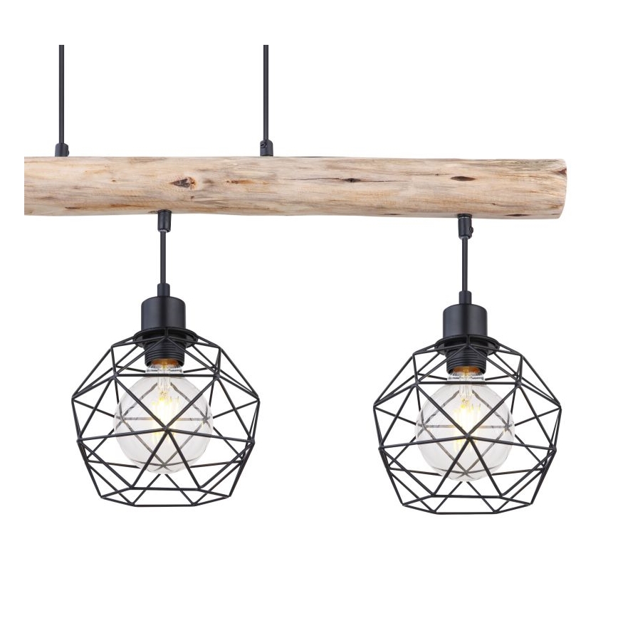 Globo - Luster na sajli 3xE27/60W/230V