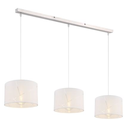 Globo - Luster na sajli 3xE27/40W/230V