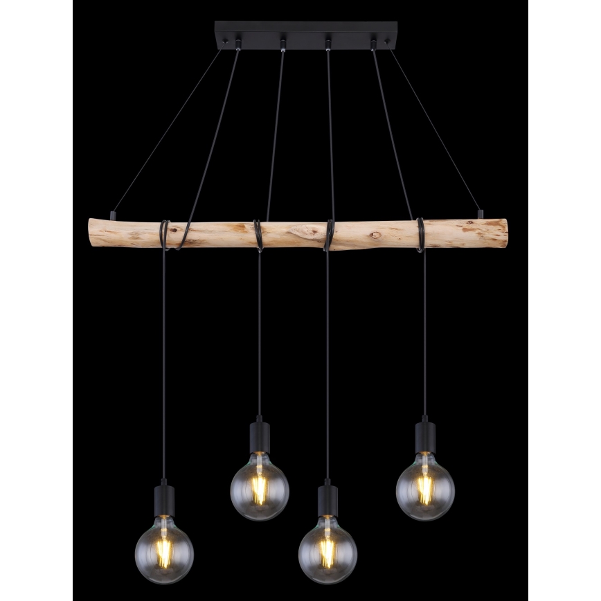 Globo - Luster na sajli 4xE27/60W/230V