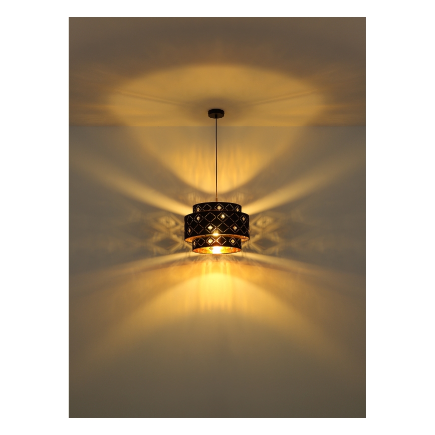 Globo 15448H1 - Luster na sajli ABBEY 1xE27/60W/230V