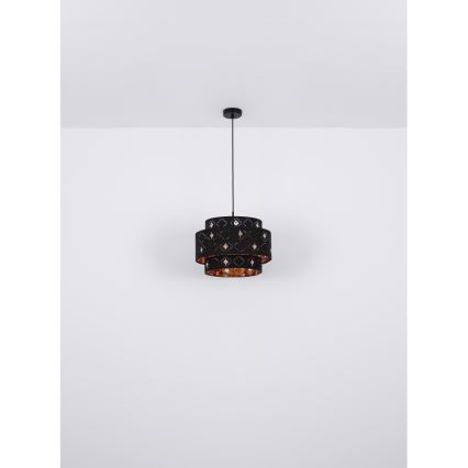 Globo 15448H1 - Luster na sajli ABBEY 1xE27/60W/230V